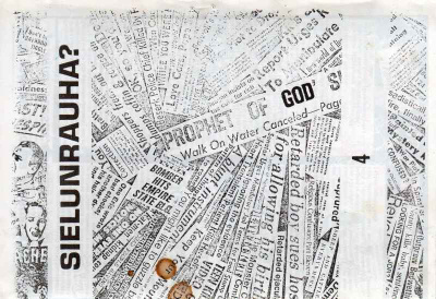SIELUNRAUHA #4 [1991] punk/hc pienlehti