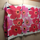 Vintage Marimekko unikko verhot 3kpl - pikkukuva 1