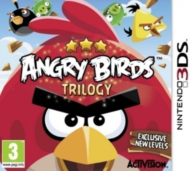 * Angry Birds Trilogy N3DS / 3DSXL Sinetöity Lue Kuvaus
