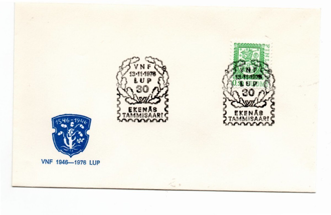 Ekenäs; VNF 1946-1976 LUP (erikoisleima 13.11.1976)