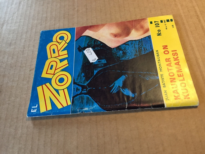 EL ZORRO 11/1967 HYVÄ
