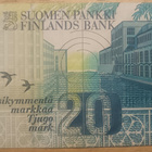 Suomen Pankki 20 mk seteli 1993 - pikkukuva 2
