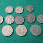 11 kpl 10, 20 ja 50 markkaa - 1953-1962 - pikkukuva 2