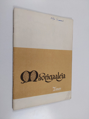Egil Cederlöf : Madrigaaleja