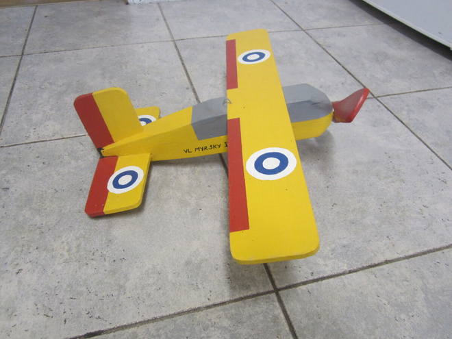 VL MYRSKY II MY-16 VANHA PUULENTOKONE