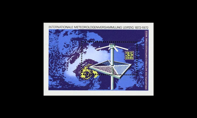 DDR 1746BL35 ** Meteorologia (1972)