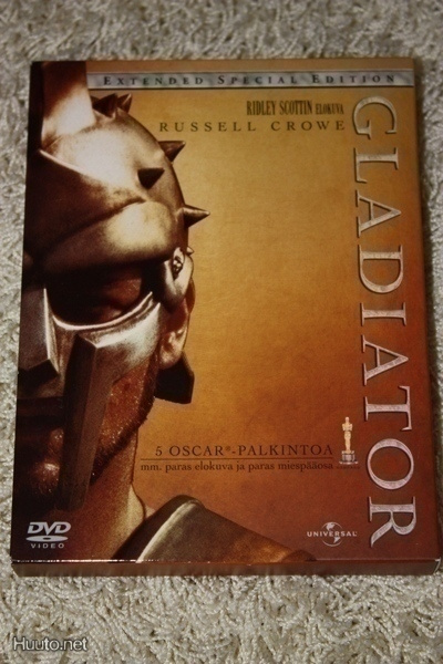 Gladiaattori – Extended special edition (3DVD) -Ridley Scott