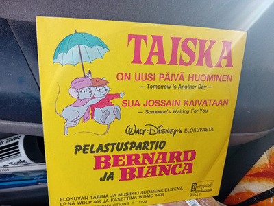 7" single Taiska : On uusi päivä huominen ( SIS POSTIKULU )