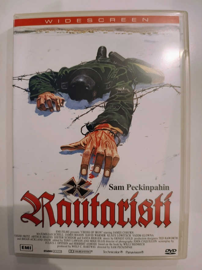 Rautaristi, Sam Peckinpah sotaelokuva - DVD
