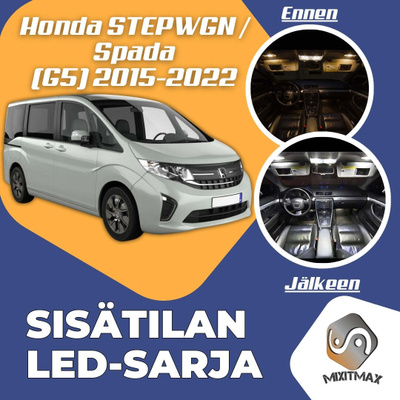Honda STEPWGN (G5) Sisätilan LED-sarja 9-osainen