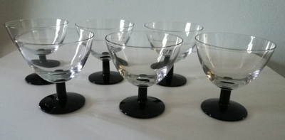 Nuutajärvi, Saara Hopea, 6 kpl coctail lasi