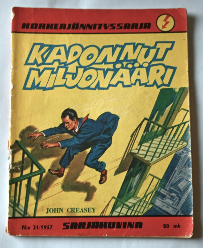 Korkeajännityssarja  21  1957  Kadonnut miljonääri