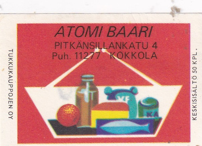 Kokkola, Atomi Baari  3/10