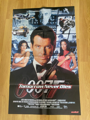 James Bond 007 Huominen ei koskaan kuole juliste