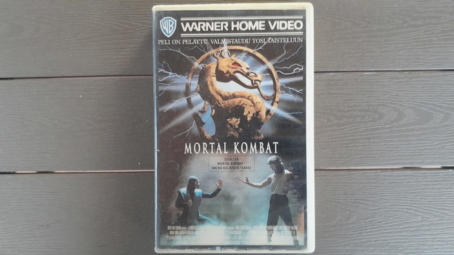 VHS: Mortal Kombat (Christophe Lambert, Talisa Soto 1995)