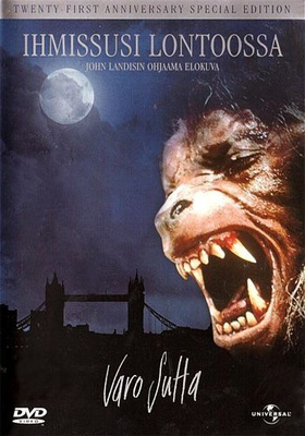 Ihmissusi Lontoossa 1981 John Landis, 21v juhlaversio -SUOMI