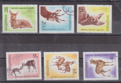 Albania 1967 nisäkkäitä