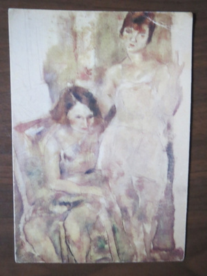 Jules Pascin: Ginette et Mireille taidekortti