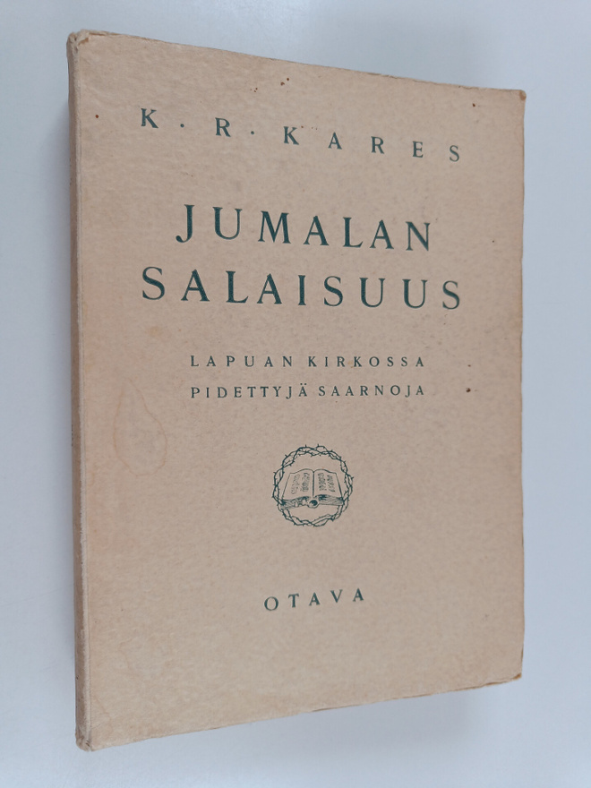 K. R. Kares : Jumalan salaisuus : (Kol 2: 2) : Lapuan kir...