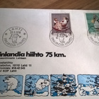 Kuori Finlandia hiihto Hämeenlinna-Lahti 1976 erikoisleima - pikkukuva 1