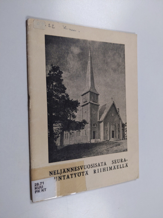 Wiljo-Kustaa Kuuliala : Neljännesvuosisata seurakuntatyöt...
