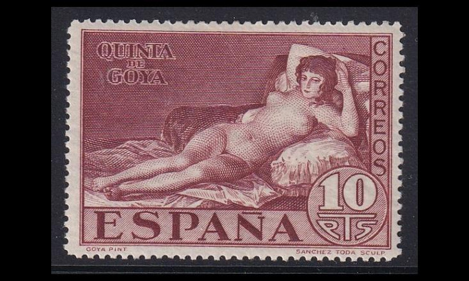 Espanja 480 * Francisco de Goya 10 Pta (1930)