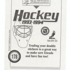 Hockey 1993-1994 n:o 178 - pikkukuva 2