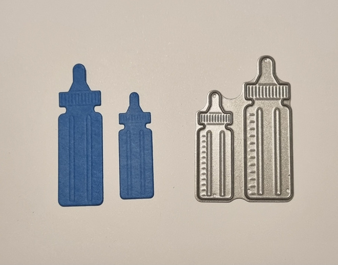 Memoryboxin stanssi "BABY BOTTLES no 98867 /tuttipullot"