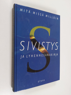 Kaarina (toim.) Turtia : Sivistys- ja lyhennesanakirja