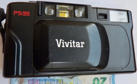 VANHA Kamera Vivitar Point'n Shoot PS:35 Lomografia