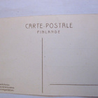 VANHA Postikortti Punkaharju Rautatie Asema 1900-l - pikkukuva 2