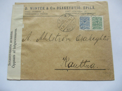 1916 Epilä liuskasens R kuori