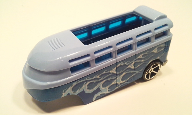 Custom Volkswagen Hauler Hot Wheels 2015 8,5 cm