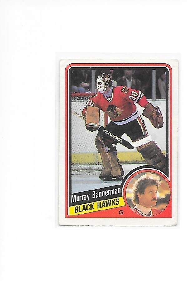 1984-85 OPC #32 Murray Bannerman Chicago Blackhawks MV
