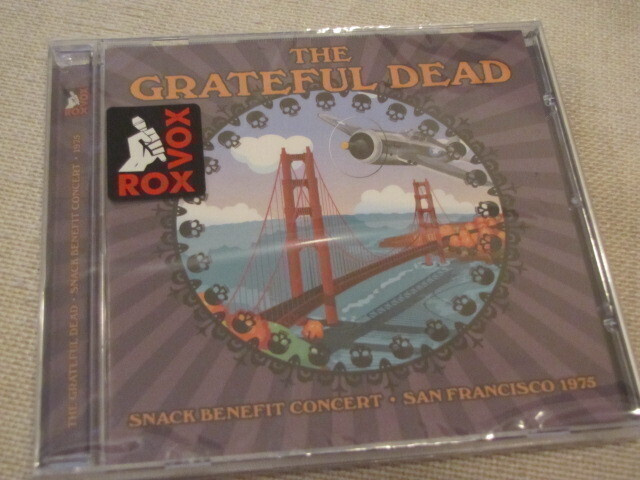 Grateful Dead snack benefit concert 1975 cd muoveissa