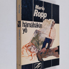 Mario Ropp : Hämähäkin yö : Jännitysromaani - pikkukuva 1