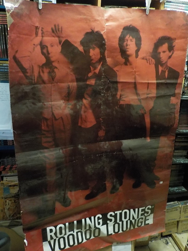 ROLLING STONES VOODOO LOUNGE 150x100CM JULISTE (W)