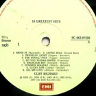 CLIFF RICHARD; 18 greatest hits - pikkukuva 4