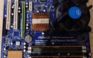 ASRock FSB1333 Quad Core CPU LGA 775 CPU DDR2