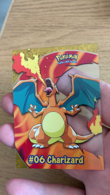 Topps charizard pokemon kortti