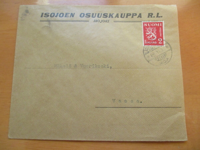 1938 Isojoki liikekuori