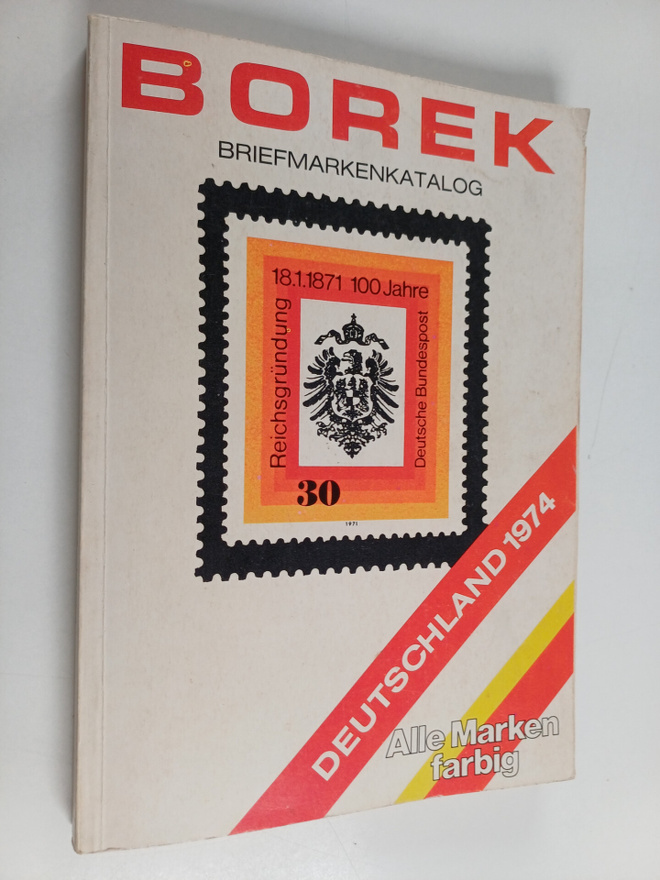 Borek Briefmarken-Katalog Deutschland 1974