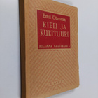Emil Öhmann : Kieli ja kulttuuri : kielitieteen peruskysy... - pikkukuva 1