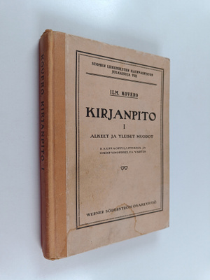 Ilm Kovero : Kirjanpito 1 : alkeet ja yleiset muodot. Kau...