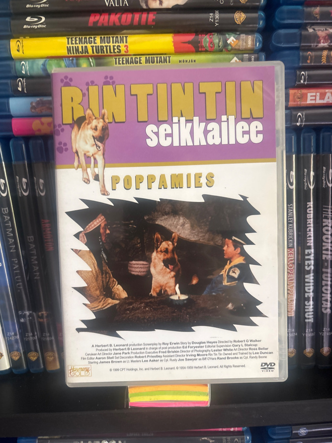 Rin tin tin seikkailee: poppamies (1954)