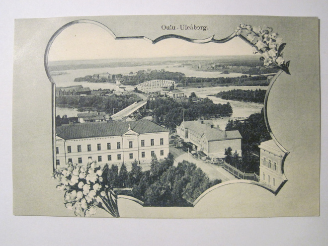 VANHA Postikortti Oulu HUIPPUKUNTO ennen-1905