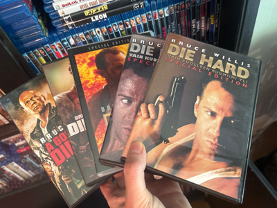 Die hard 1-5 (1988->) Bruce Willis