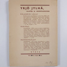 Yrjö Jylhä : Risti lumessa : runoja - pikkukuva 2