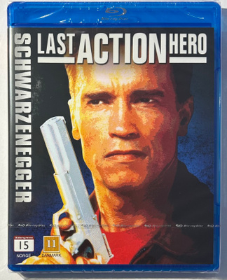 Last Action Hero - Blu-ray, uusi, kelmussa
