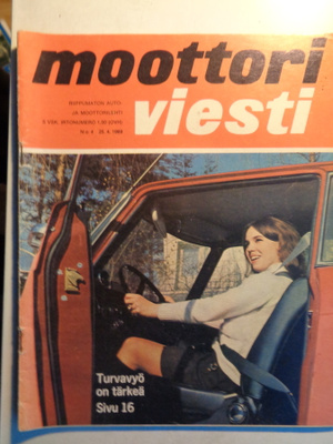 Moottoriviesti Nro 4/1969 (28.4)